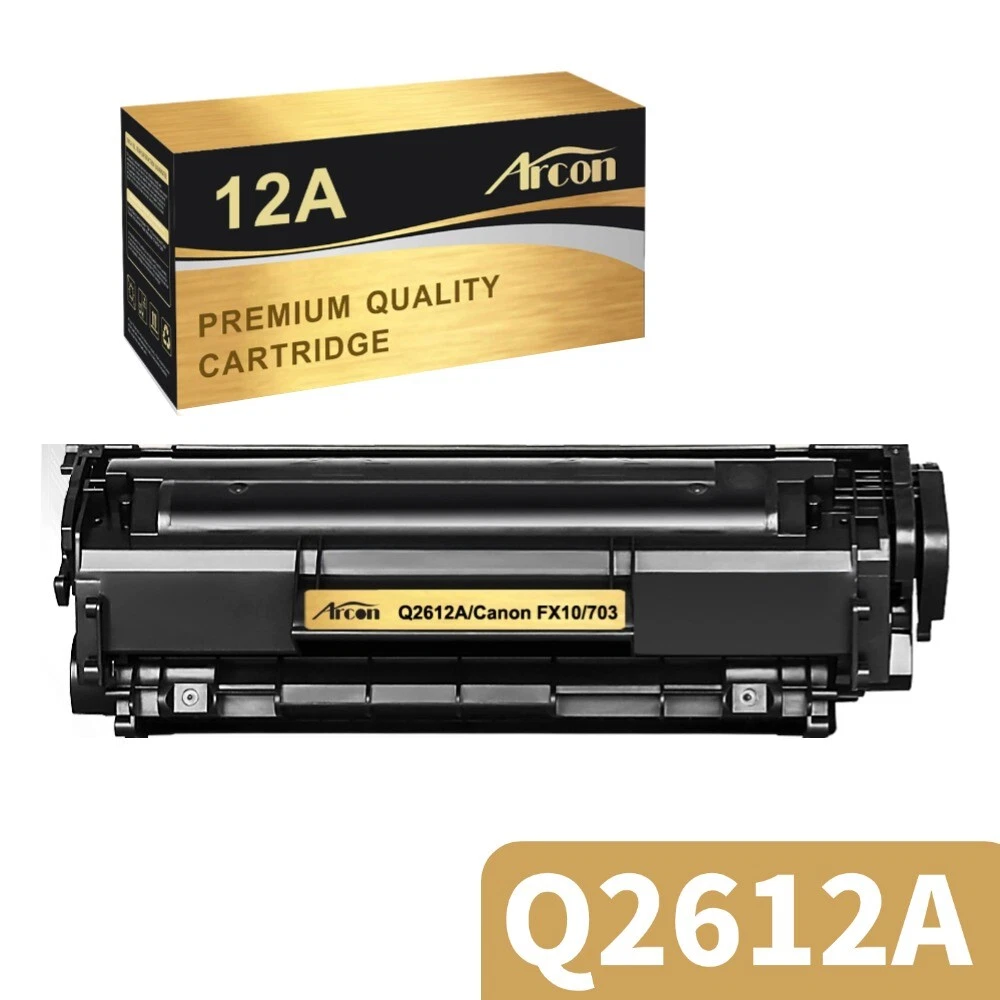 тонер касета HP Q2612A съвместима черна тонер касета HP Q2612A